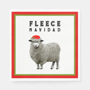 Funny Christmas Party Napkin