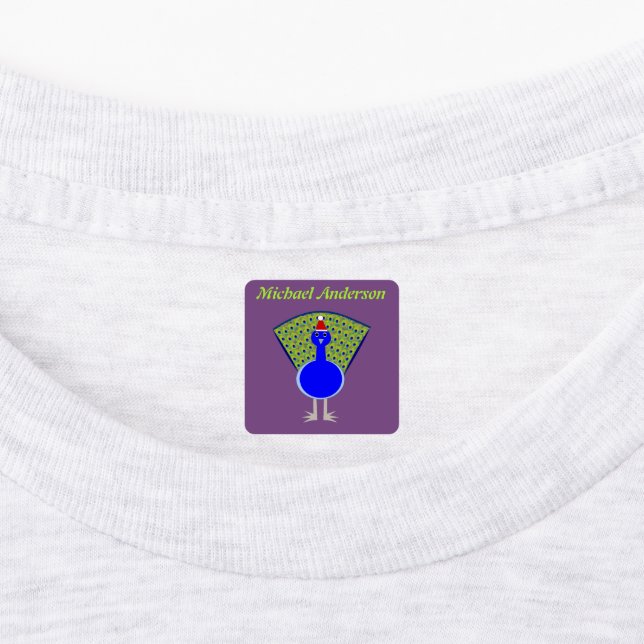 Funny Christmas Peacock Custom (Affixed)