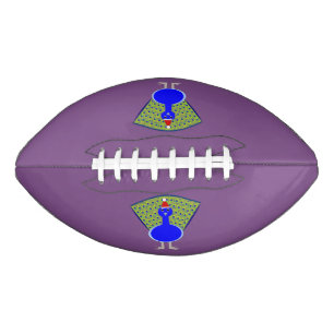 Funny Christmas Peacock Football