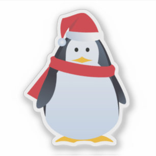 Funny Christmas Penguin