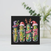 Funny Christmas Pickle Pickles Holiday Cucumber 