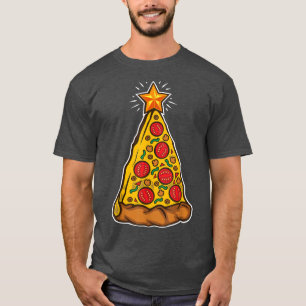 Funny Christmas Pizza Party Gift  T-Shirt