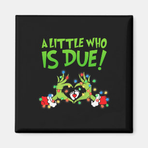 Funny Christmas Pregnancy Announcement New Mum Est Magnet