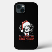Funny Christmas President Trump Pyjamas Ugly Xmas