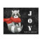 Funny Christmas Racoon | Joy Holiday Postcard
