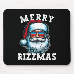 Funny Christmas Rizz Meme Merry Rizzmas For Trendy Mouse Pad