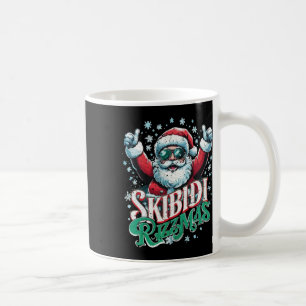Funny Christmas Rizz Santa Skibidi Rizzmas  Coffee Mug