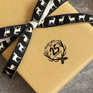 Funny Christmas  Rubber Stamp