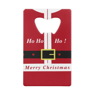 Funny Christmas Santa Bottle Opener