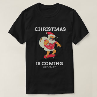 Funny Christmas "Santa Christmas" Graphic T-Shirt