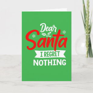 Funny Christmas saying Card