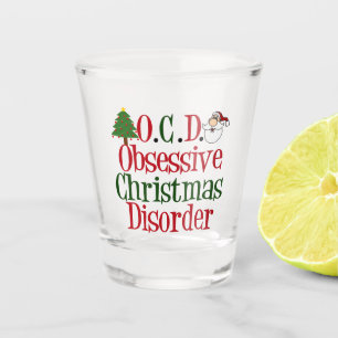 Funny Christmas Shot Glass