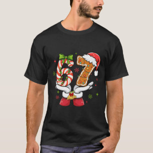 Funny Christmas Six Seven 6 7 Meme Gen Alpha Slang T-Shirt