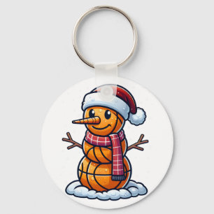 Funny Christmas Sketll Snowman Santa Sketll Boys M Key Ring