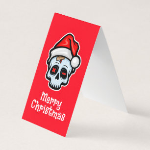 Funny Christmas Skull, Merry Christmas