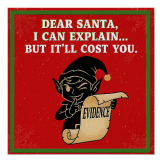 funny christmas slogan  design poster