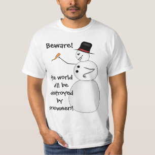 Funny Christmas snowman T-Shirt