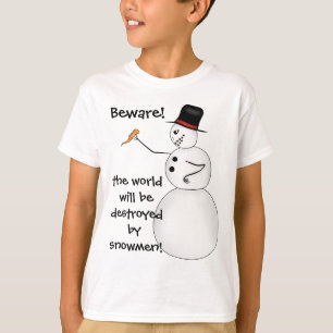 Funny Christmas snowman T-Shirt