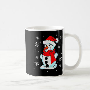 Funny Christmas Snowman Tee Cute Santa Men Women K Coffee Mug