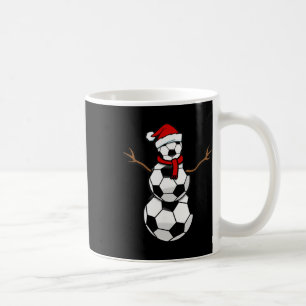 Funny Christmas Soccer Bylls Santa Snowman Coffee Mug