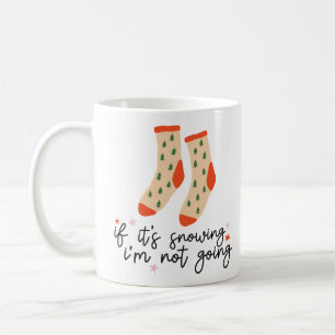 Funny Christmas Socks Saying Coffee Mug