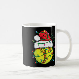 Funny Christmas Softll Santa Hat Womens Girls Xmas Coffee Mug