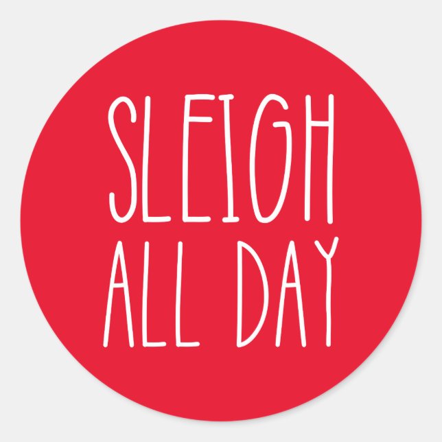 Funny Christmas Stickers (Front)