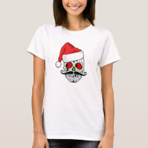 Funny Christmas Sugar Skull