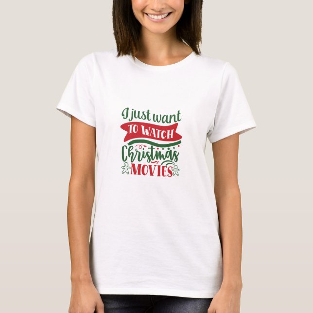 Funny Christmas T-Shirt (Front)