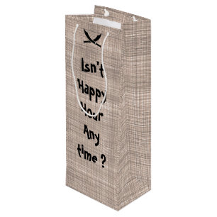 Funny Christmas Thanksgiving Wine Bag Wine Tote