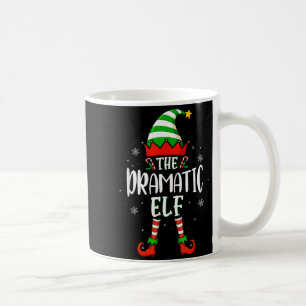 Funny Christmas The Dramatic Elf Family Matching X Coffee Mug