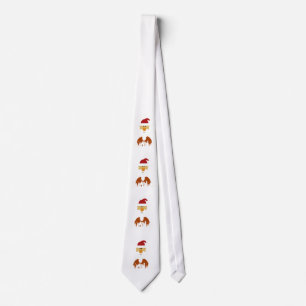 FUNNY CHRISTMAS TIE DESIGN UNIQUE SANTA CLAUSE 