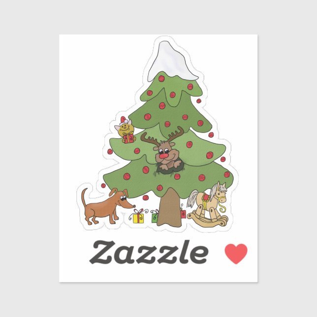 funny Christmas tree (Sheet)