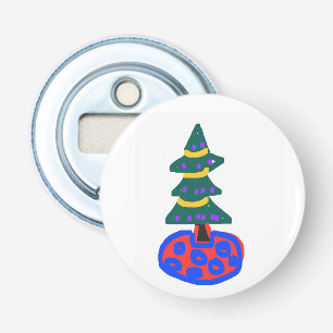 Funny Christmas Tree Bottle Opener