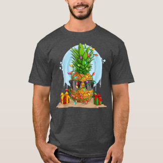 Funny Christmas Tree Costume Lovers Pineapple Chri T-Shirt