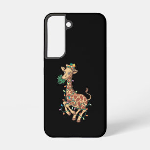 Funny Christmas Tree Giraffe Lover Gift Love Samsung Galaxy Case