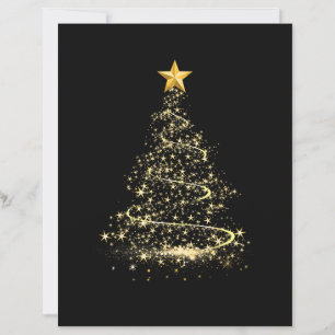 Funny Christmas Tree in Gold Merry Christmas Pajam