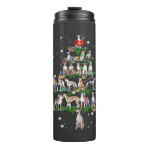 Funny Christmas Whippet Dog Lovers Gift Essential Thermal Tumbler