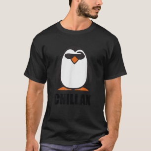 Funny Christmas Winter Penguin shirts puns Chillax