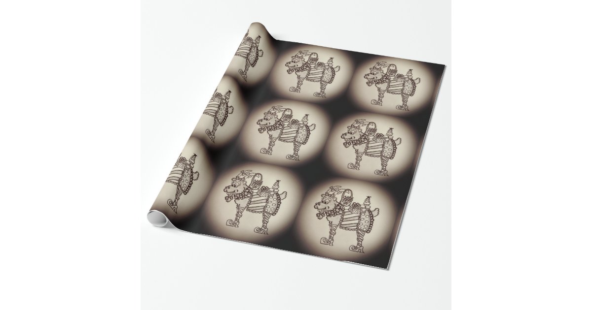 Funny Christmas Wrapping Paper Zazzle