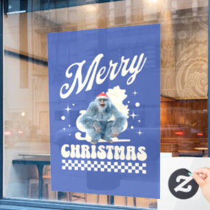 Funny Christmas Yeti Holiday Humour