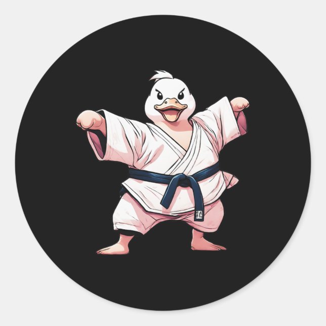Funny Chub  Classic Round Sticker (Front)