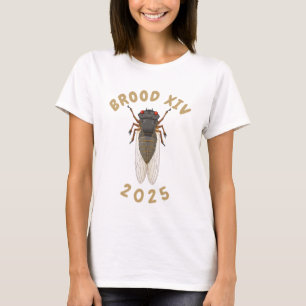 Funny Cicada Brood XIV 2025 Nature Bug Lover T-Shirt
