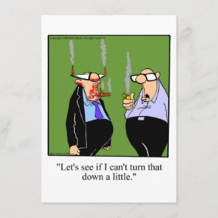 Funny Cigar Party Invitations