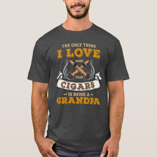 Funny Cigars Grandpa Retirement Scotch Gift for Me T-Shirt