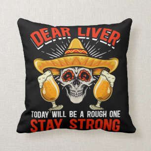 Funny Cinco De Mayo Beer Joke Alcohol Fun Cushion