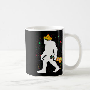 Funny Cinco De Mayo Bigfoot Mexican Guitar - Cinco Coffee Mug