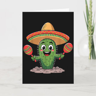 Funny Cinco De Mayo Cactus Lovers Humour For Men W Card