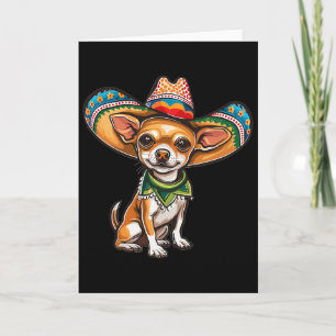 Funny Cinco De Mayo Chihuahua Graphic Card
