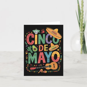 Funny Cinco De Mayo Fiesta Mexican Party 5 De Mayo Card